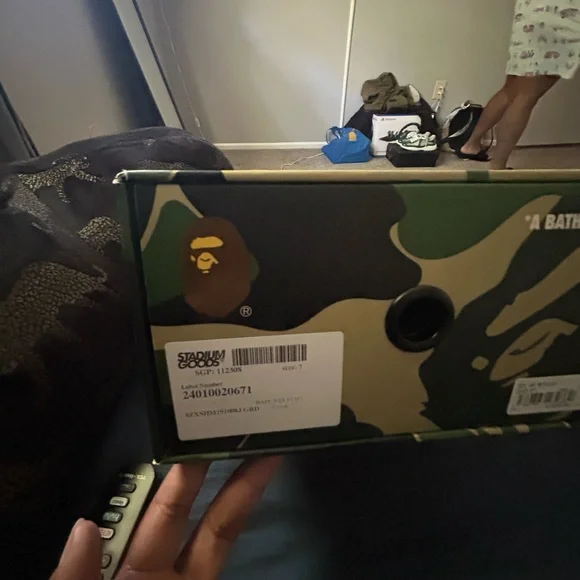 Bape Blue Sneakers Suede Upper Timeless Appeal